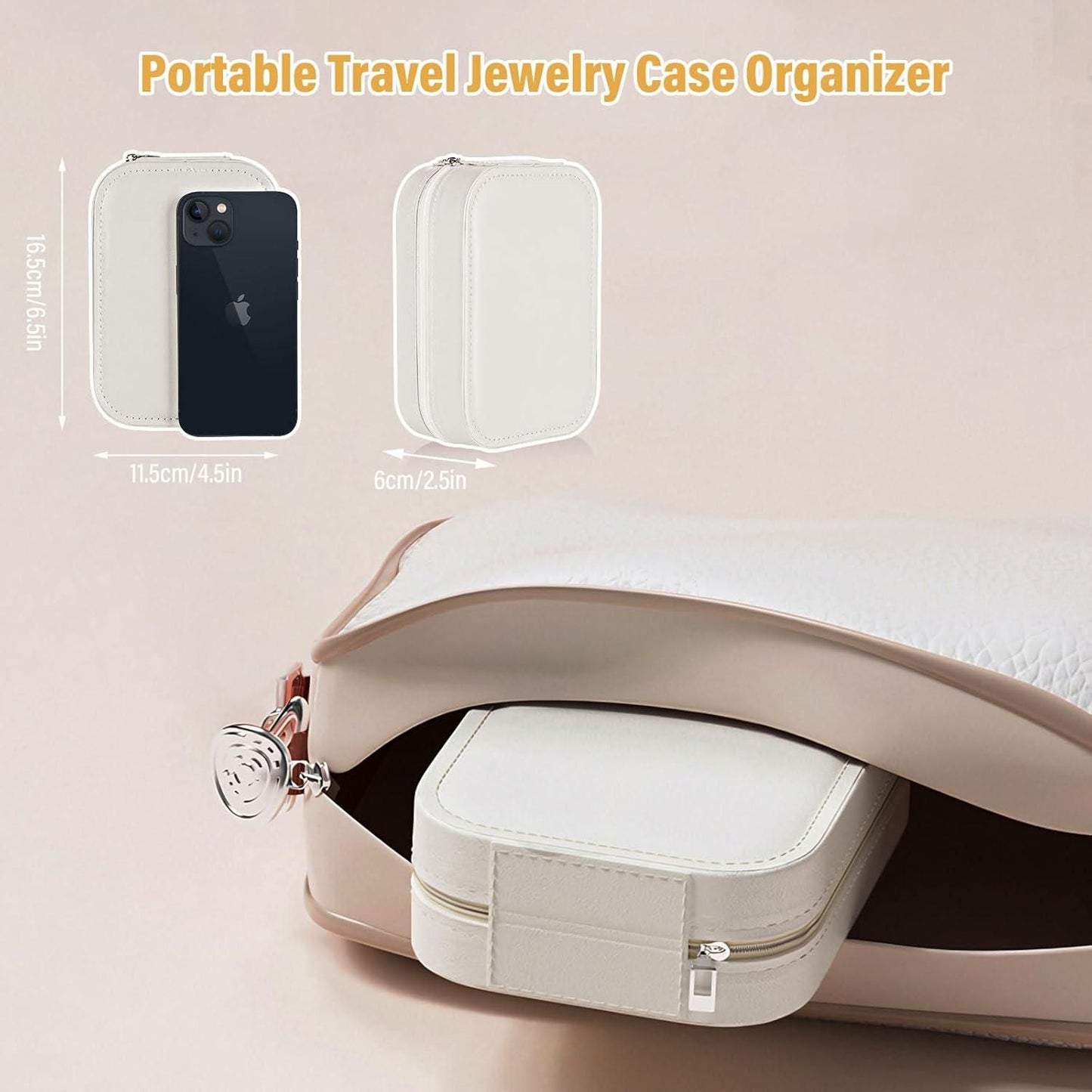 LumiVault™ Luxury LED Jewelry Organizer Mirror